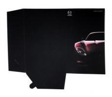Складная картонная папка Mazda для бумаг формата А4